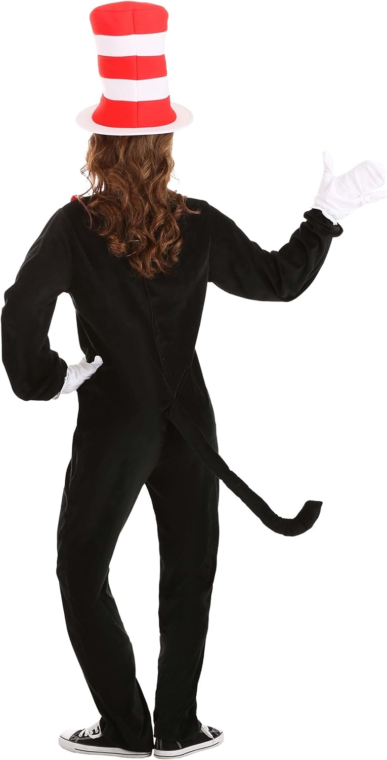 Eloped The Cat in the Hat costume adults perfect parcel
