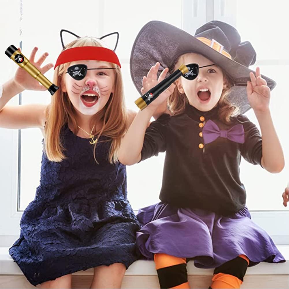 Captain Pirate Costume Accessories Set for Men