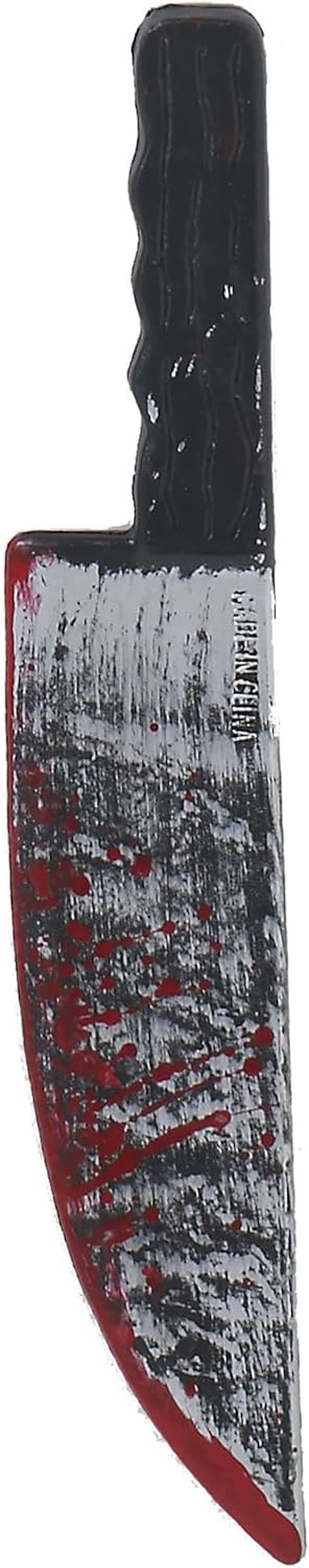 Plastic Fake Bloody Knife Costume Accessory