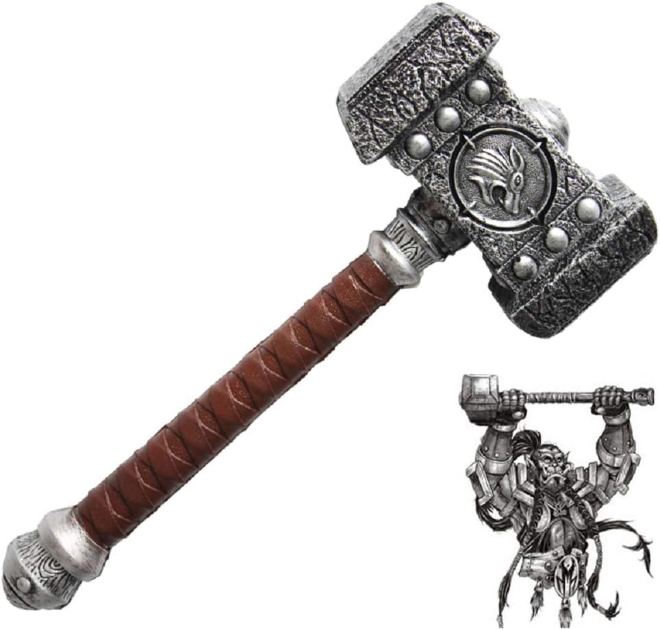 DAMDOs Halloween Cosplay Battle Hammer Set