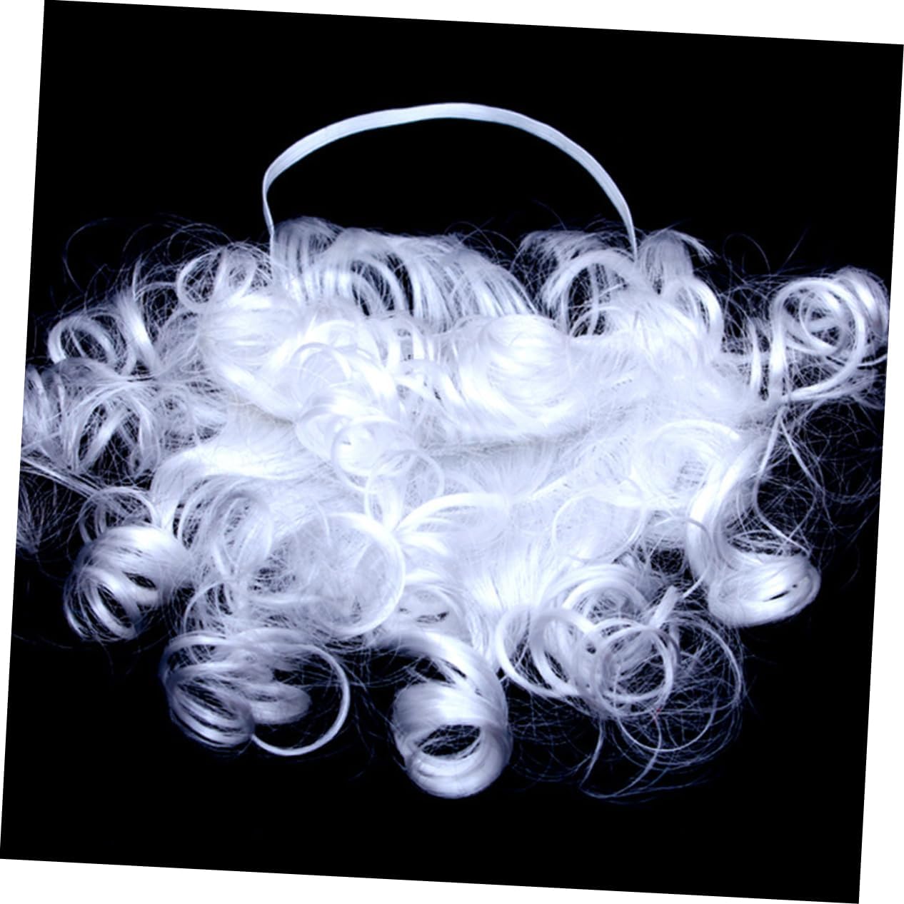 GALPADA Fake Beard Halloween costume - White Role Play beard Costume