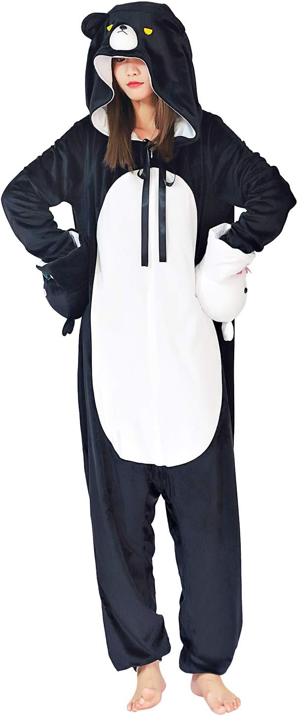 Kuma Bear Cosplay Onesie Pajamas for Women