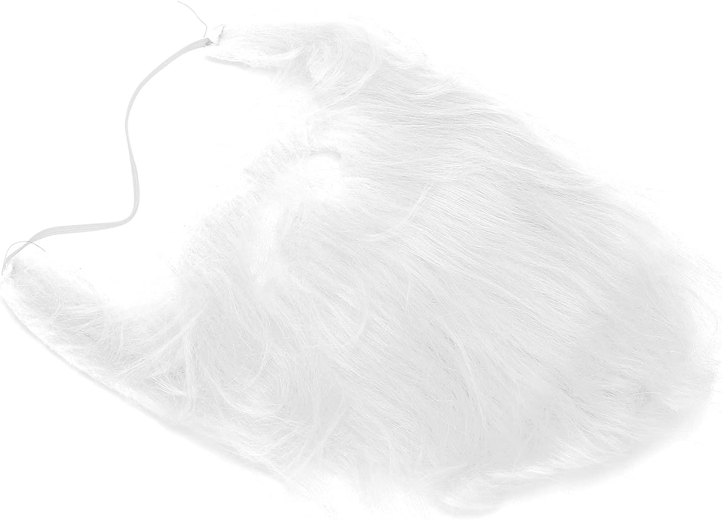 OUCRIY Fake White Beard Elastic Plush Party Costume for Bearded Look
