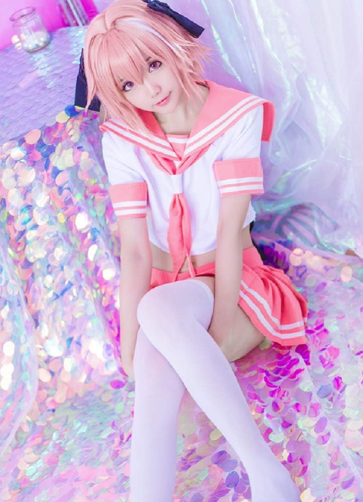 GK-O Fate Apocrypha pink Sailor Suit Cosplay costume for Women