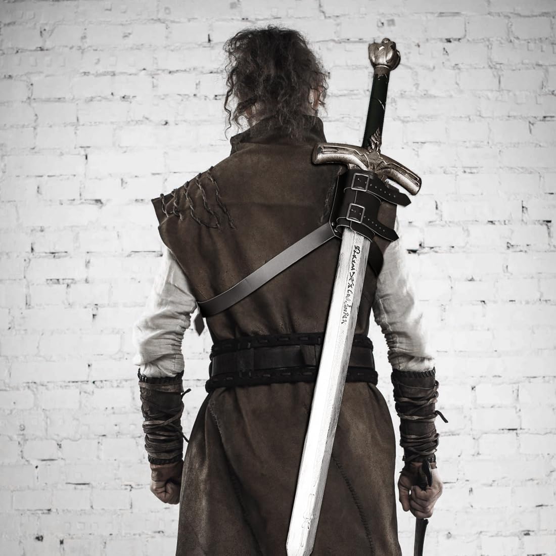 Medieval Leather Sword Holster Belt