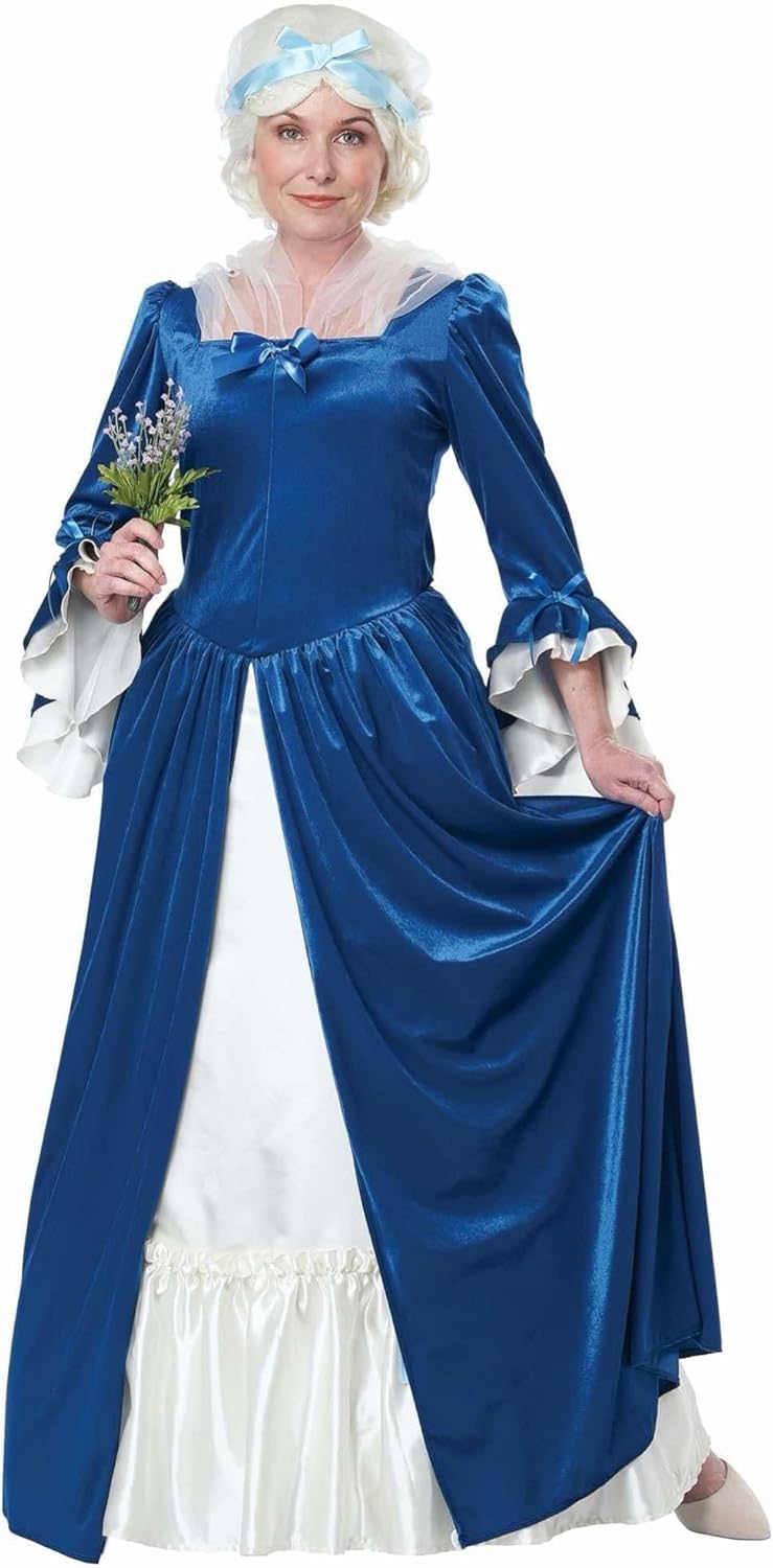 California Costumes Womens Colonial Era Dress - Martha Washington