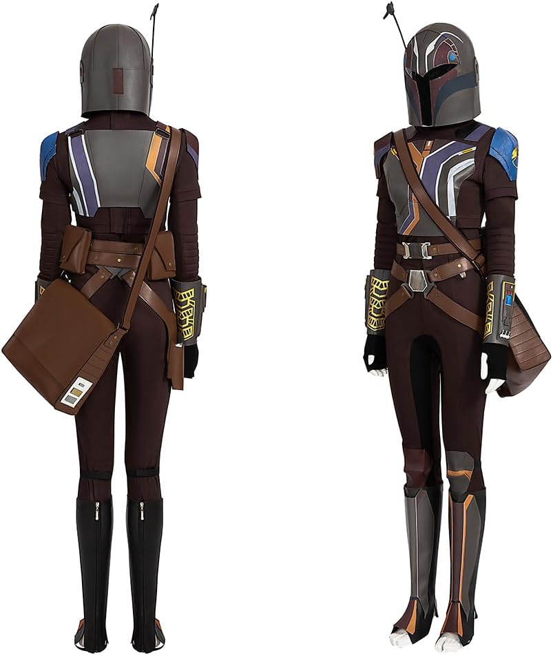 Deluxe Ghost Armor Halloween Costume for Women