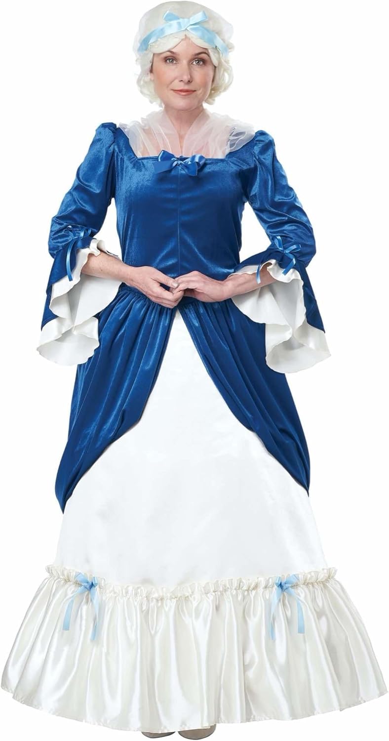 California Costumes Womens Colonial Era Dress - Martha Washington