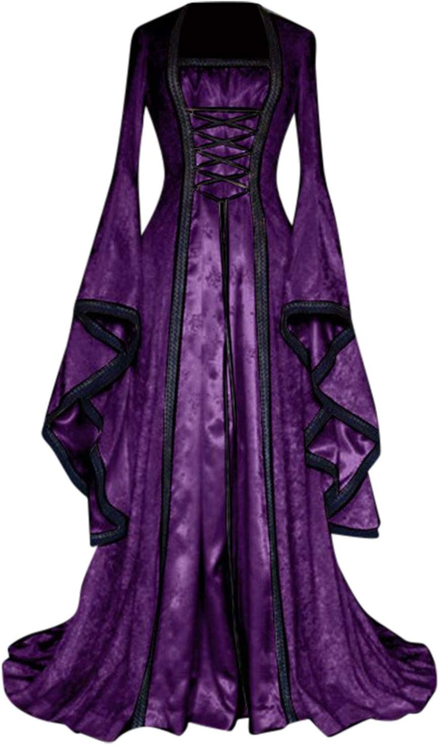 Renaissance Halloween Irish Steampunk Trick costume for Women - Dress and Accessories