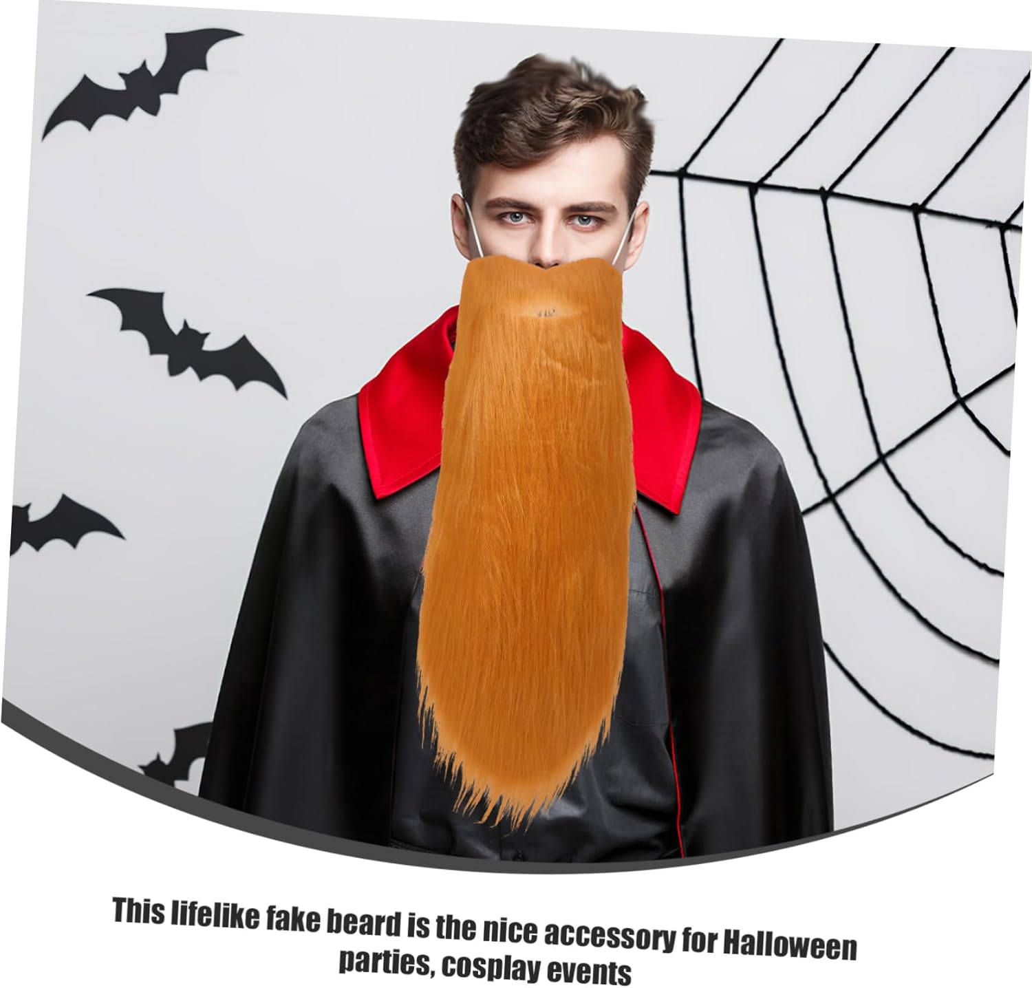 BESTYASH Halloween Fake Beard Kit