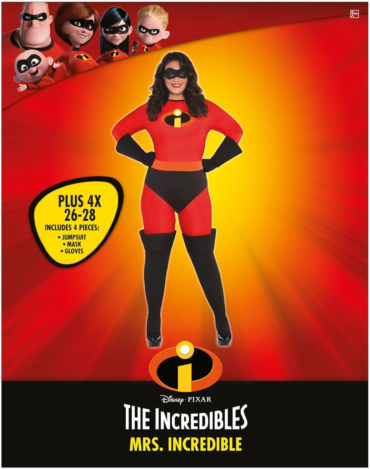 Costumes USA - Mrs Incredible Costume for Women