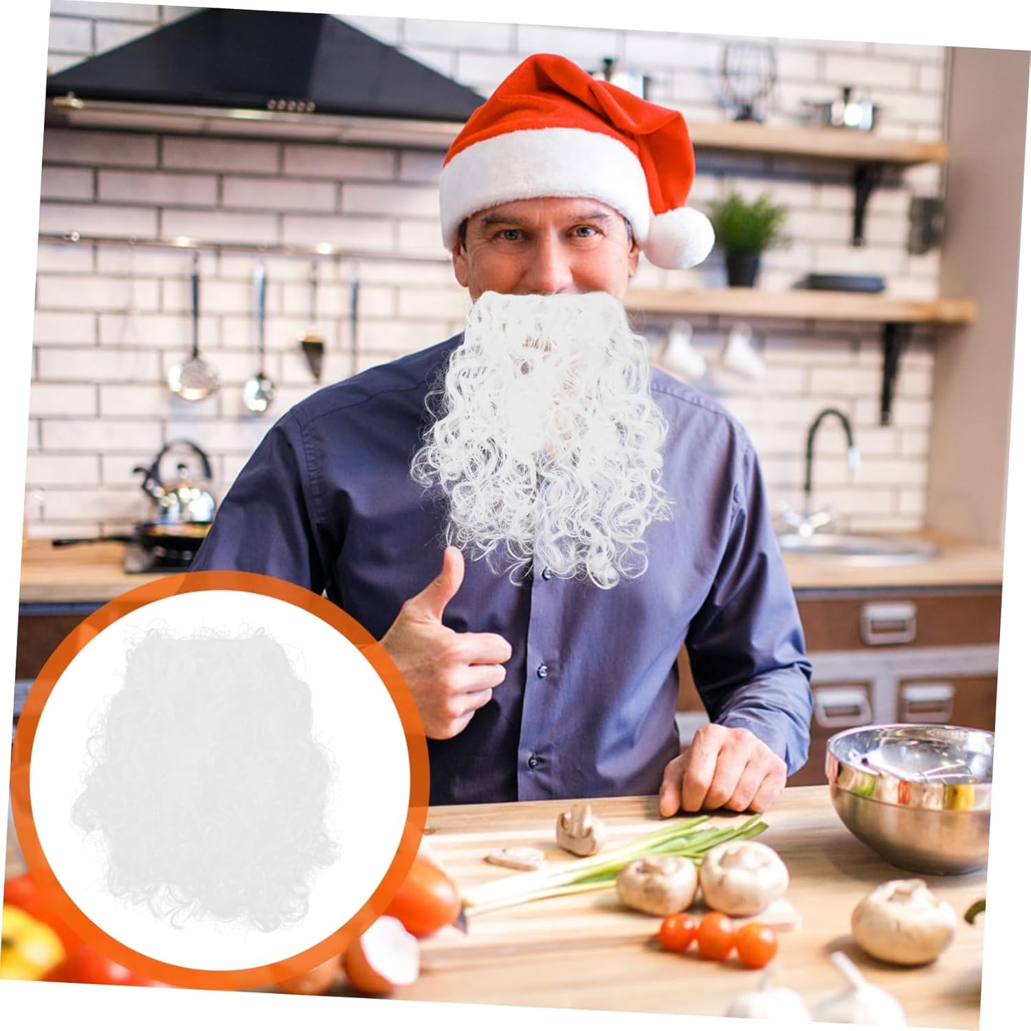 Beavorty Exquisite Realistic Christmas Beard