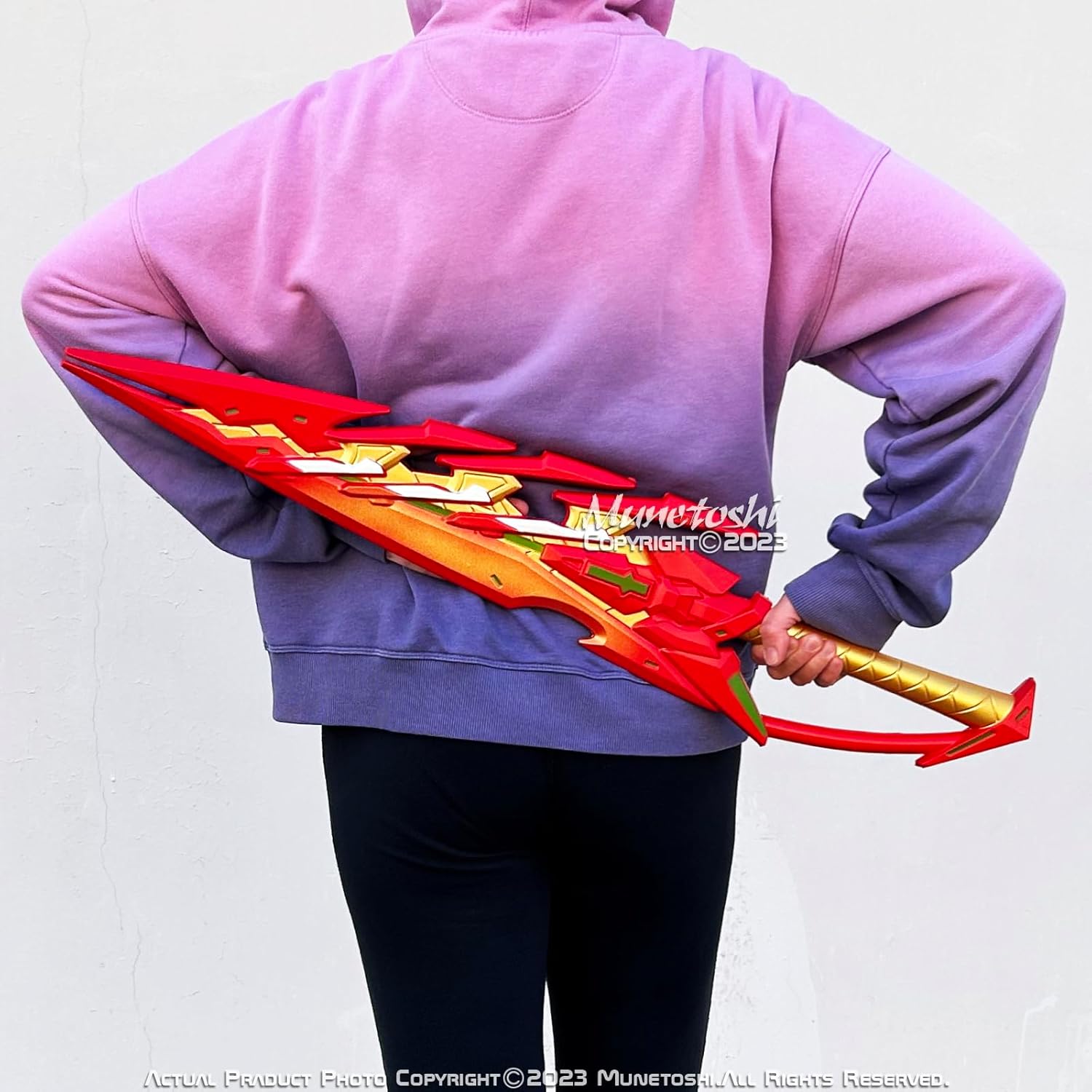 315 Foam Aegis Flameblade Sword Gamers Cosplayers Love