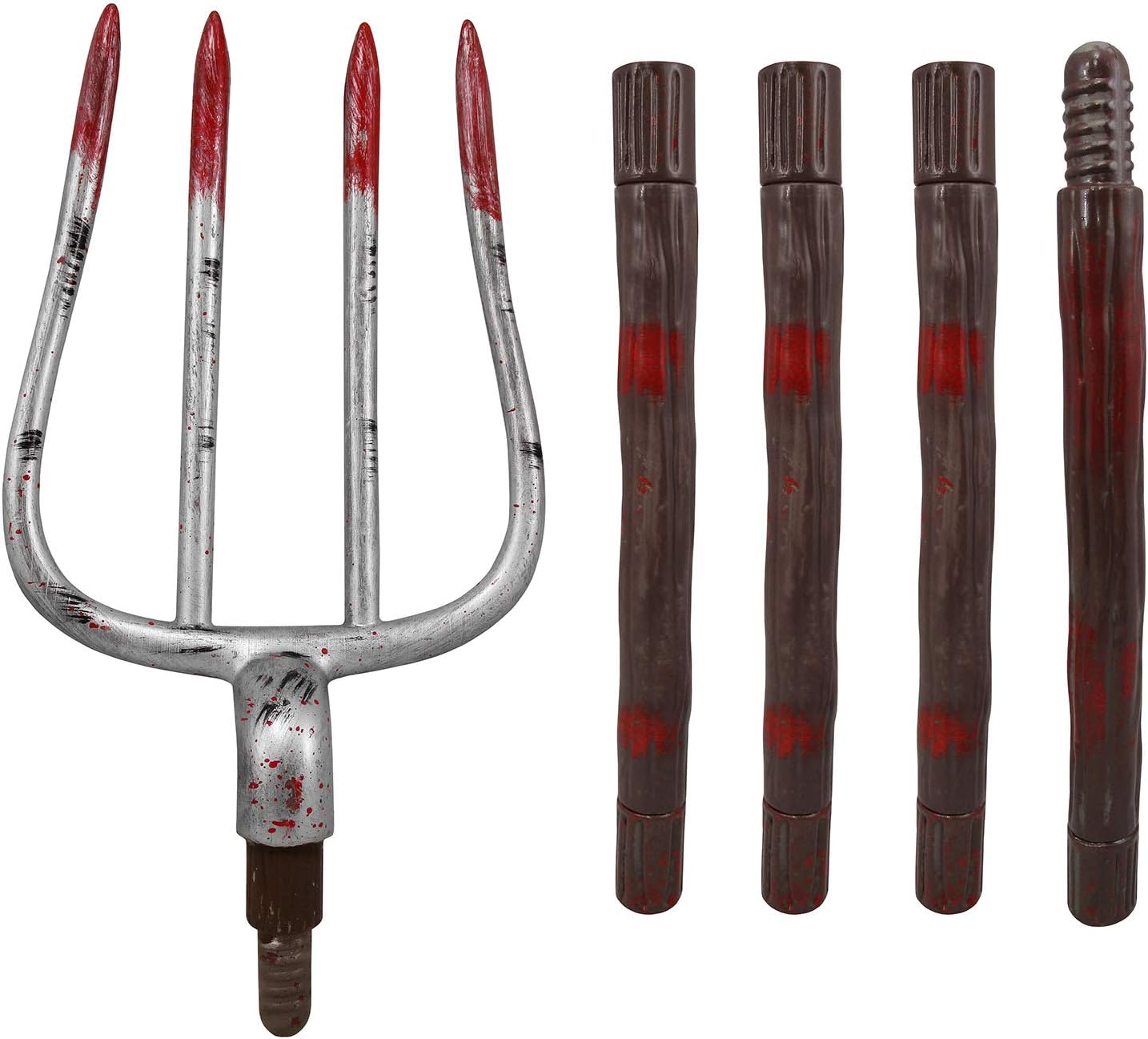 Lengthy Standout Adult Trident Pitchfork costume prop