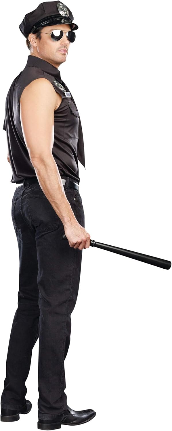 Dreamgirl Adult Mens Cop costume with details