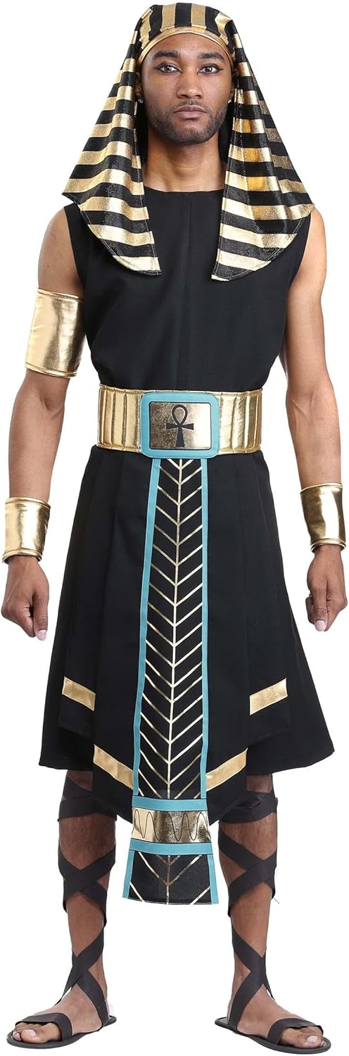 Mens Plus Size Pharaoh Dark Costume - Pherotic Spically
