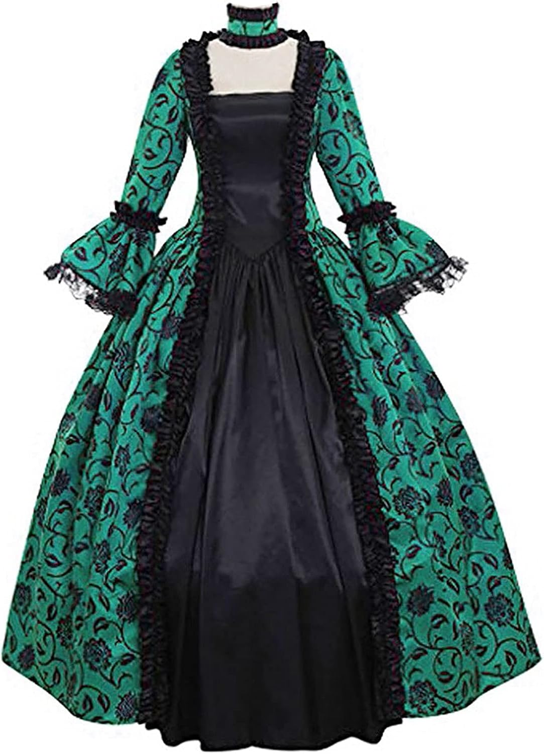 Viktorn Princess sparked Regency renaissance dress for women medieval fashion