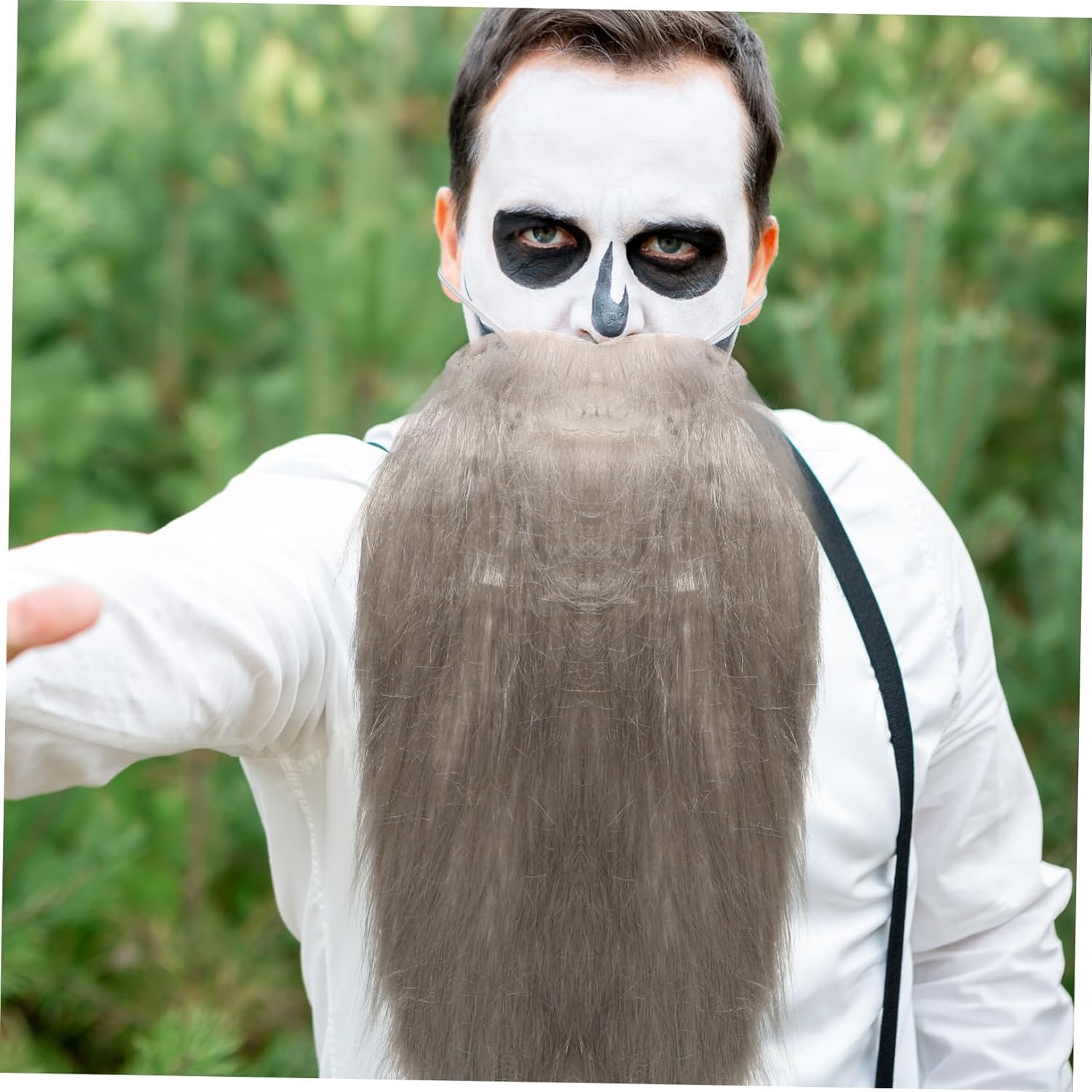 Low Profile Fake Beard for Men Funny Mustache and Beard Costumes