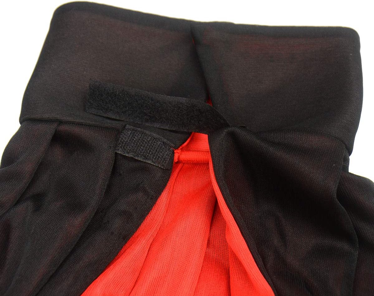Goth Devil Pirate Reversible Double Sided 35 Cloak
