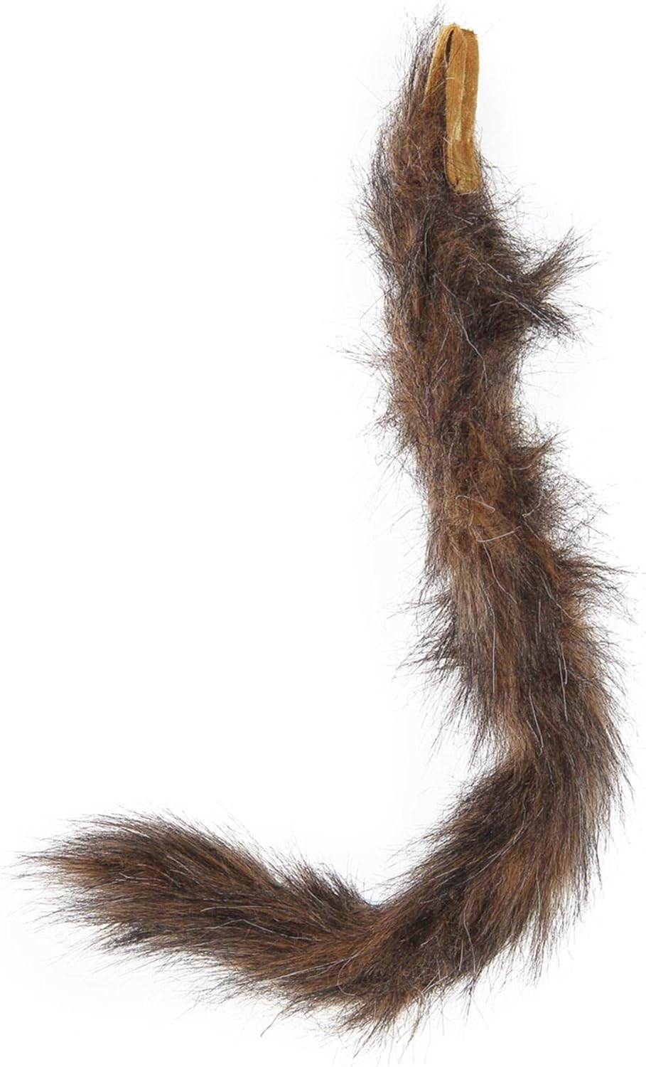 Furry Brown Cat Ears Tail Set - Posable Cat Costume for Women