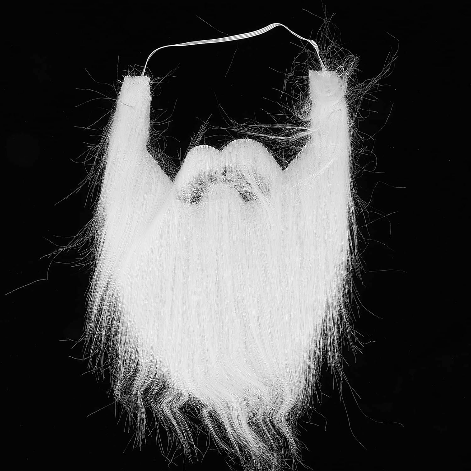 Funny Fake White Mustache Beard for Parties and Costumes