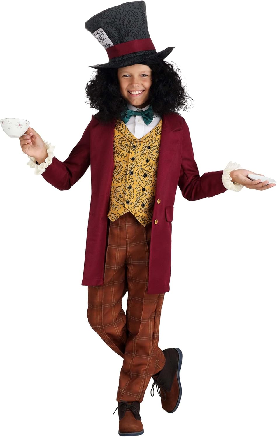 Fun Costumes Mad Hatter Kids Costume