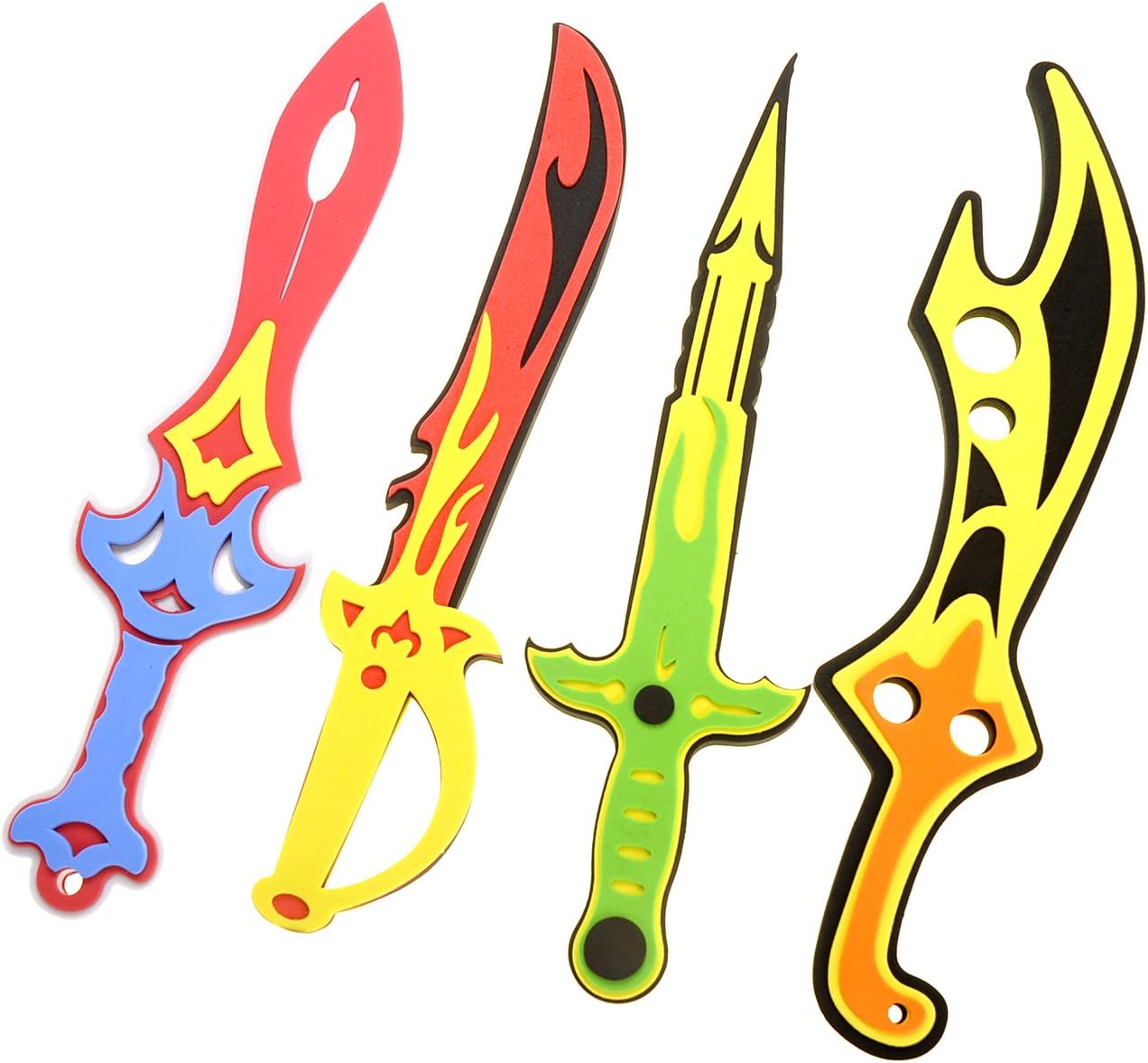 PowerTRC 8-Piece Foam Swords for Kids