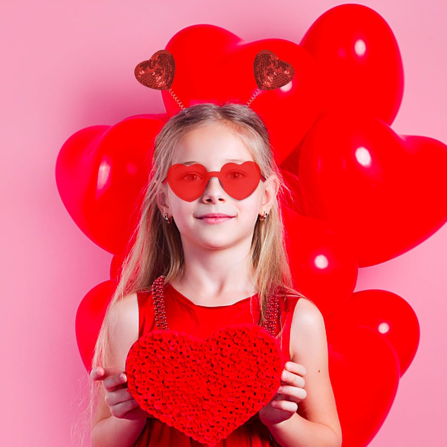 Bright Valentines Day Tutu Set for Women