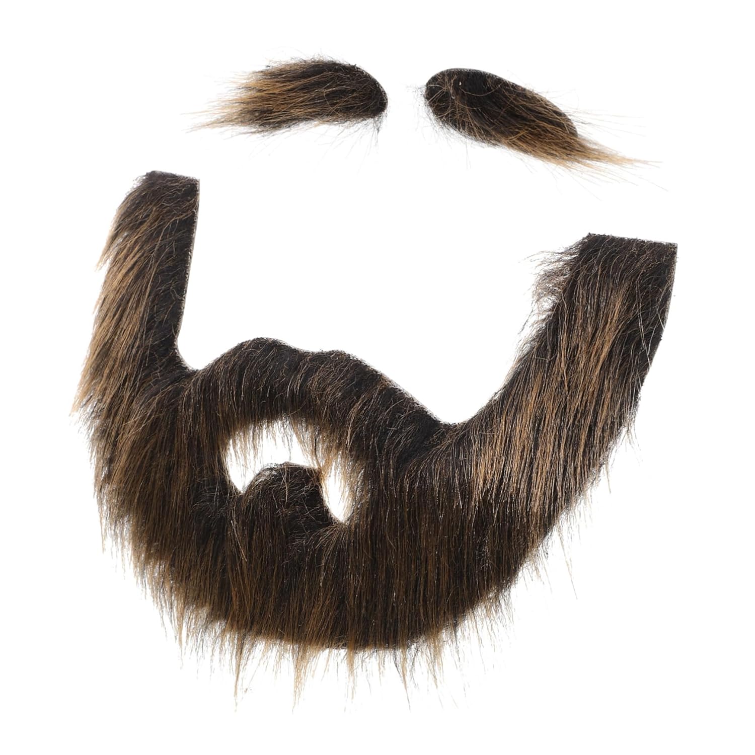 1 Set Fake Beard Eyebrow Costume for Halloween Party