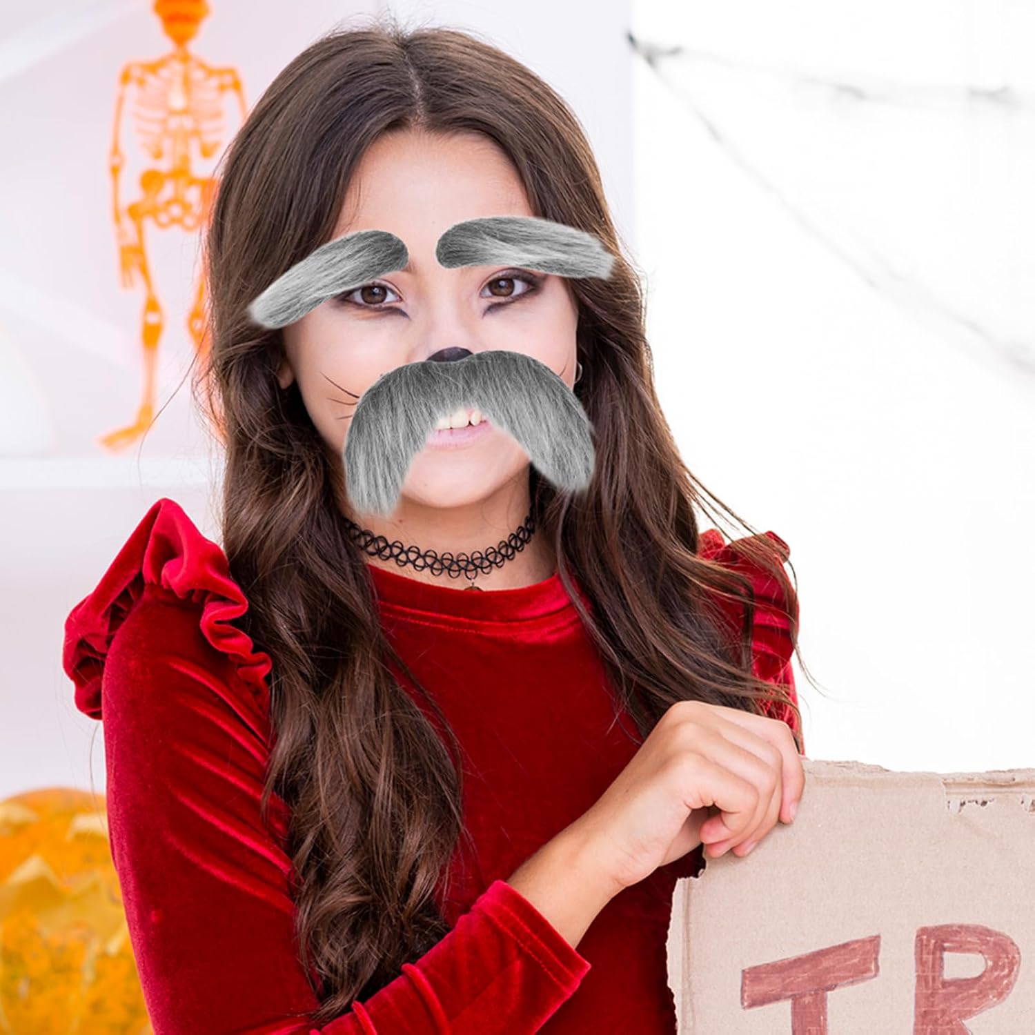 Laugh Out Loud Fake Beard Set for Halloween