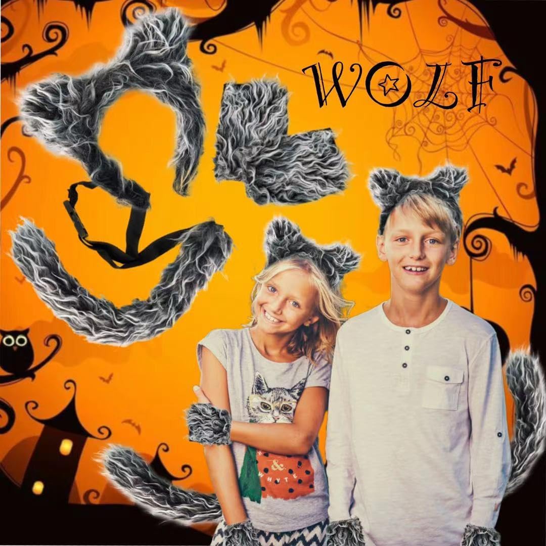 ARK Survivor Wolf Costume Halloween Playful Accessories