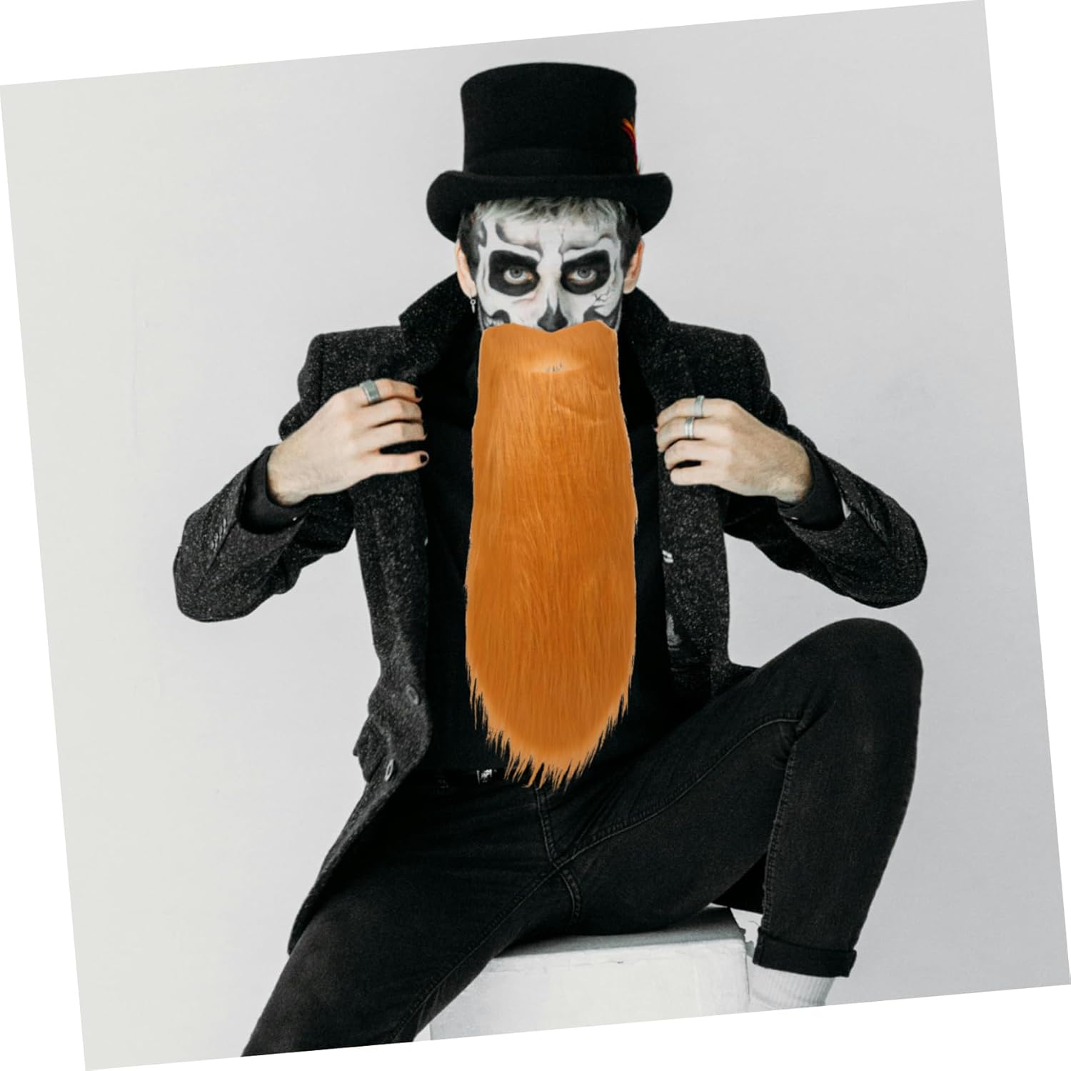 BESTYASH Halloween Fake Beard Kit