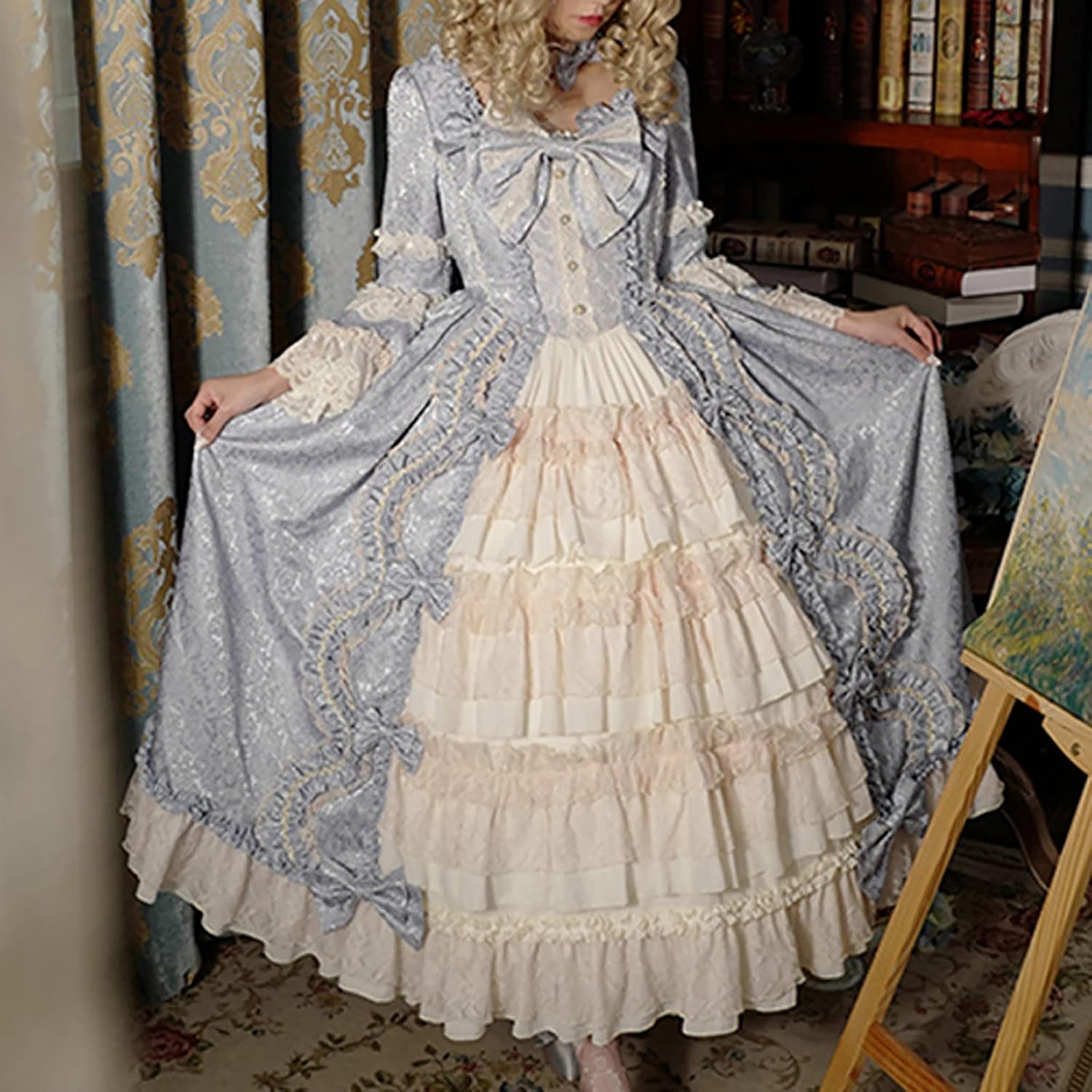 Noble Court 18th Century Marie Antoinette Dress Sweet Lolita wear for Cosplay