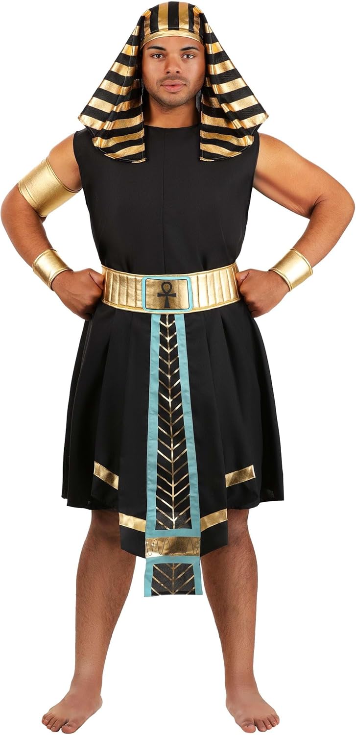 Mens Plus Size Pharaoh Dark Costume - Pherotic Spically