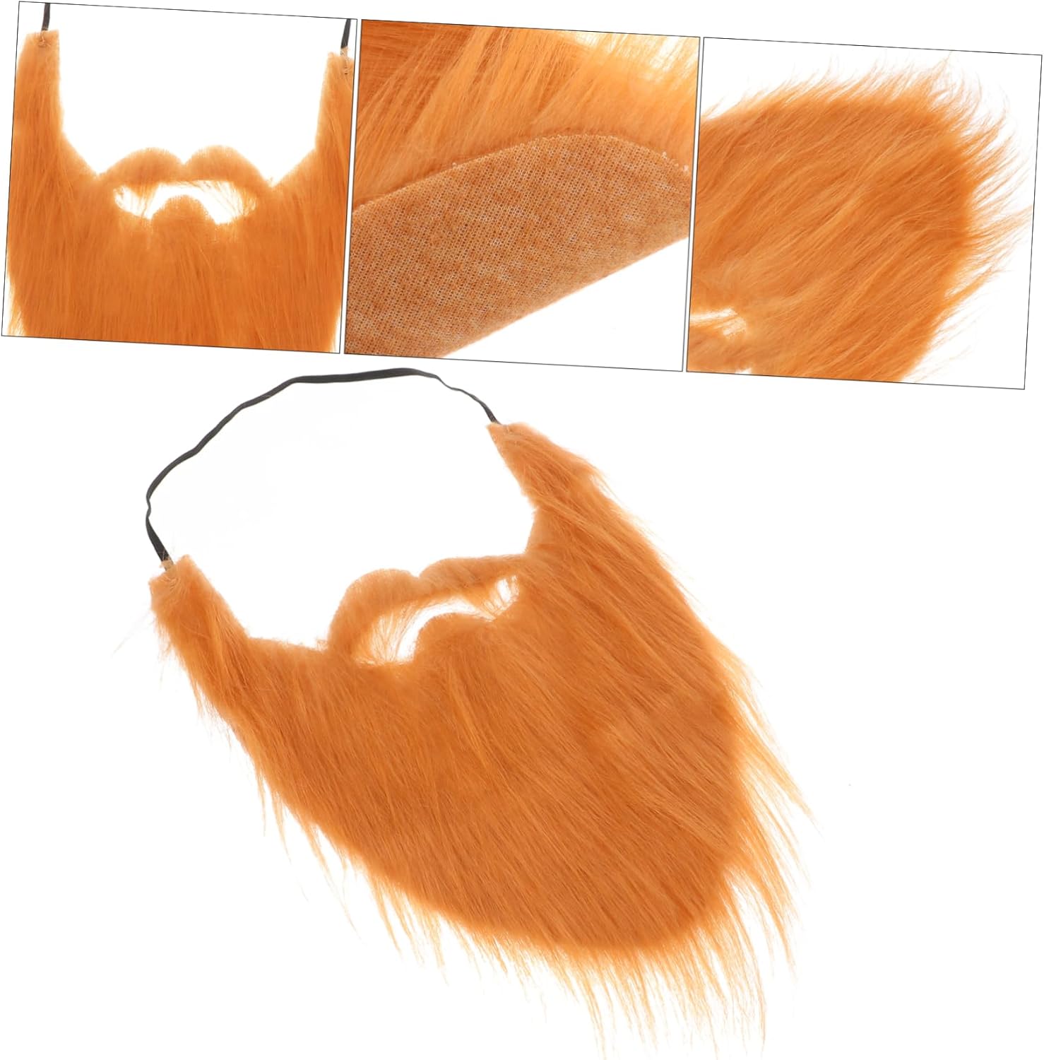 Realistic Fake Beards Mustache for Cosplay Parties