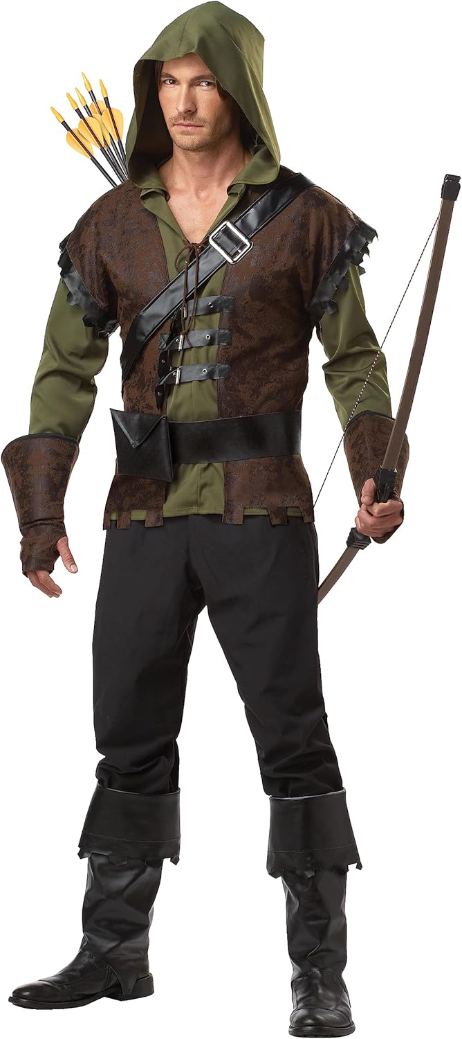 Realistic Robin Hood Costume for Men