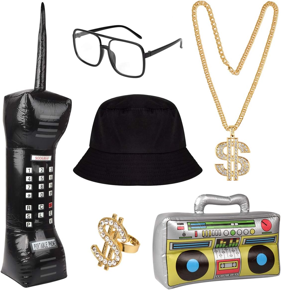 HIP HOP COSTUME KIT 8090s Party Supplies