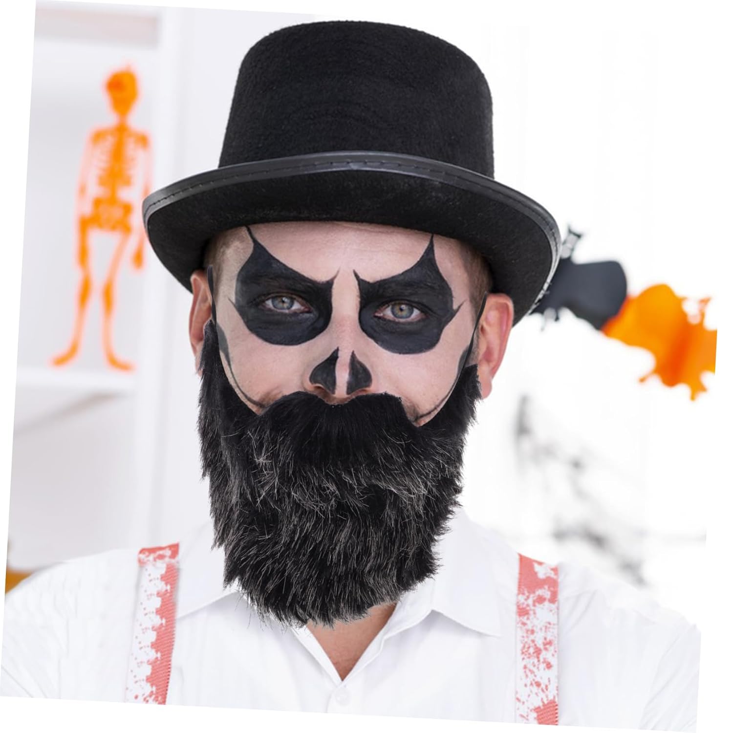 SOIMISS Realistic Fake Mustache Beard Costume Set