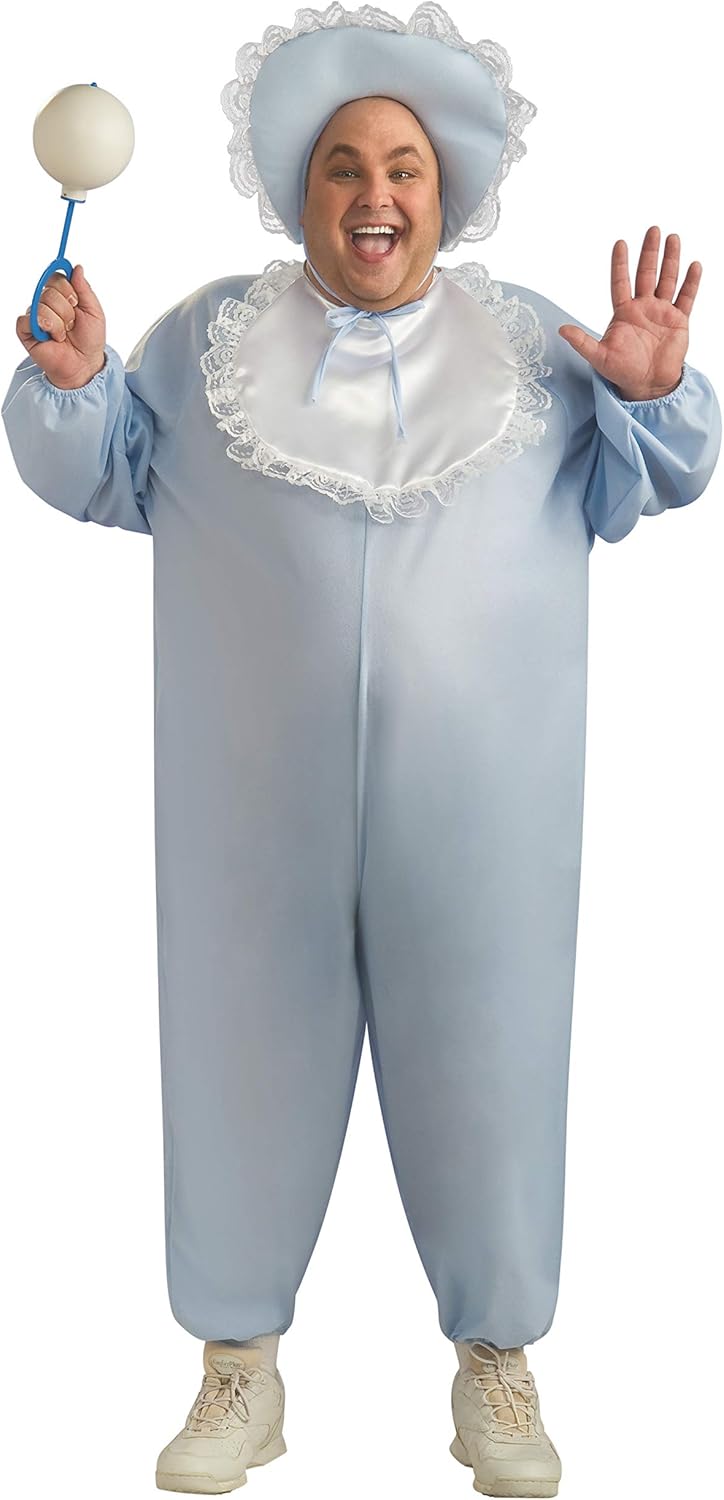 Mens Plus Baby Boy Costume