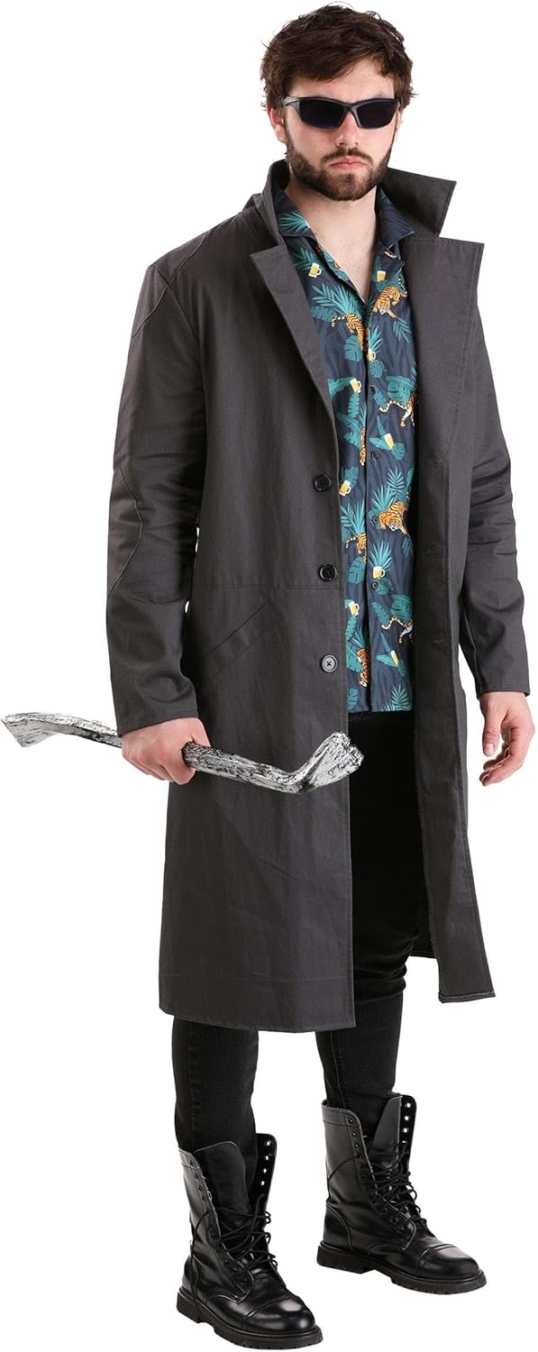 Billy Butcher Halloween Costume Duster Jacket Hawaiian Shirt X-Large for Kids