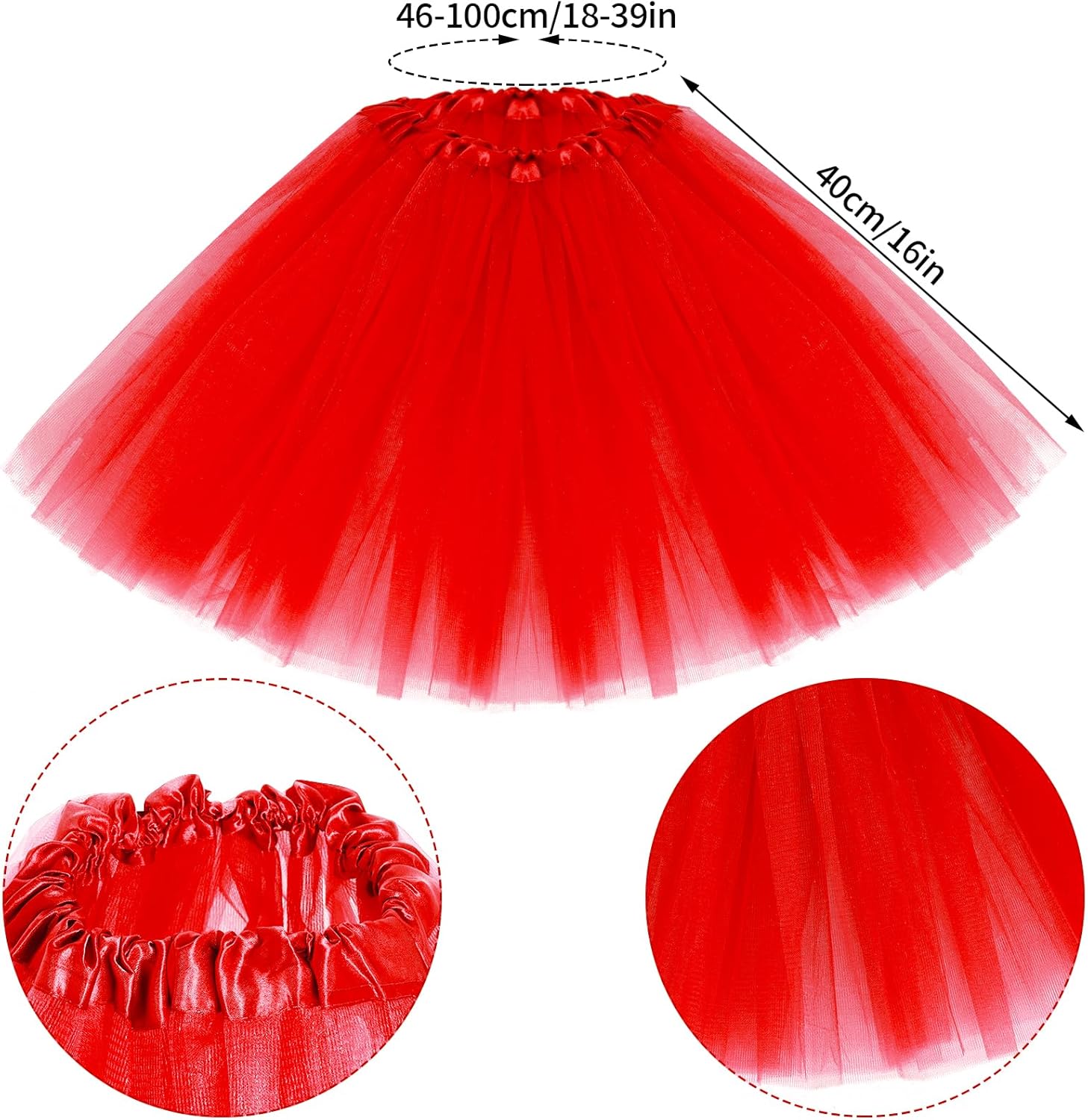 80s Women Tutu Costume Set