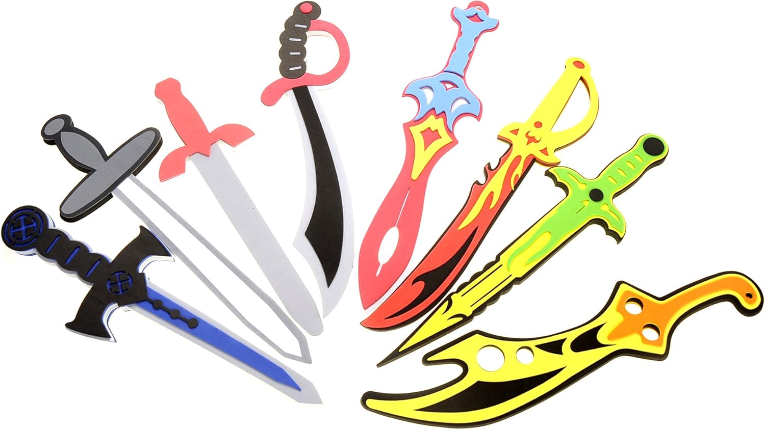 PowerTRC 8-Piece Foam Swords for Kids