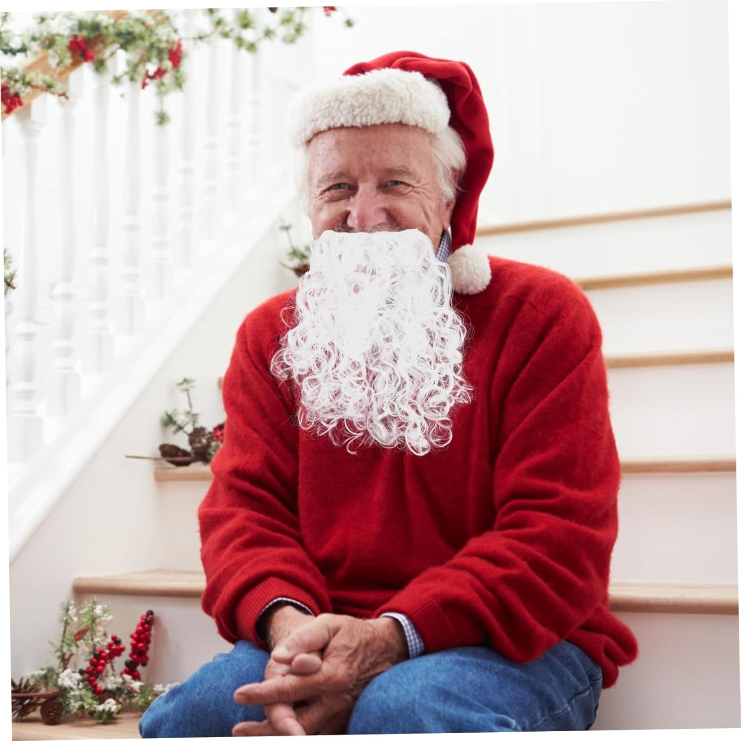 Beavorty Exquisite Realistic Christmas Beard