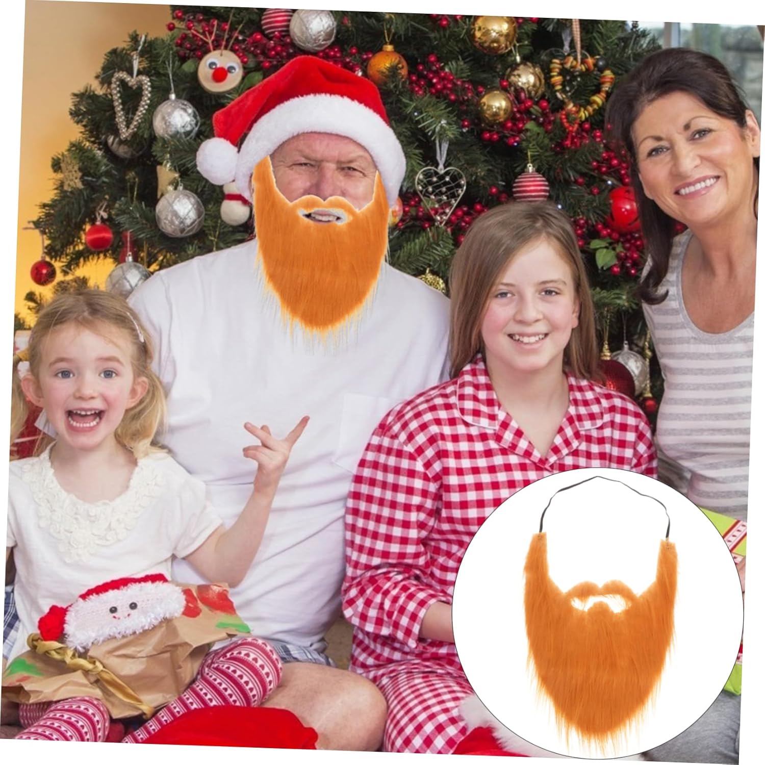 Realistic Fake Beards Mustache for Cosplay Parties