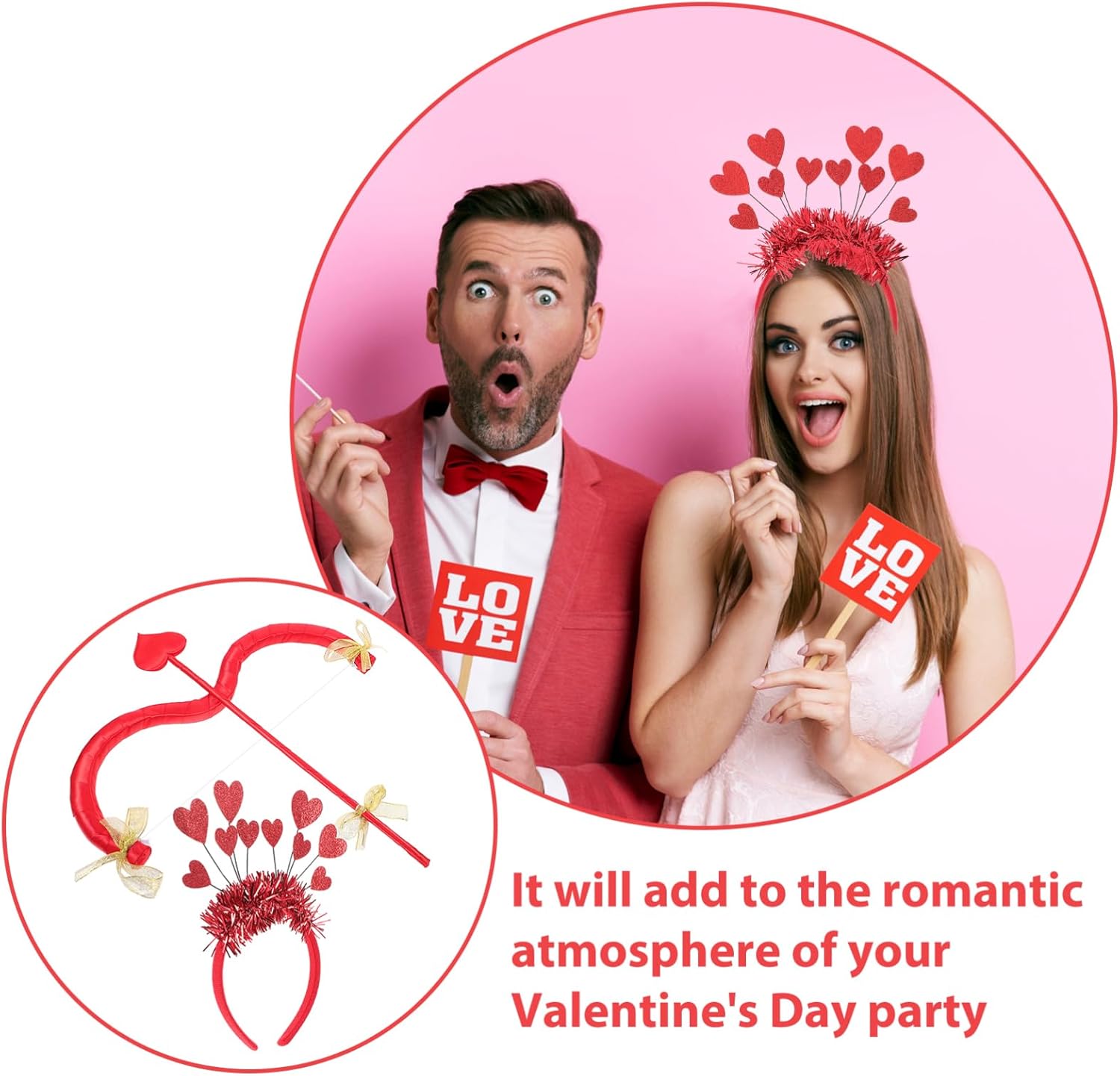 Valentines Day Enchanted Cupid Costume Set