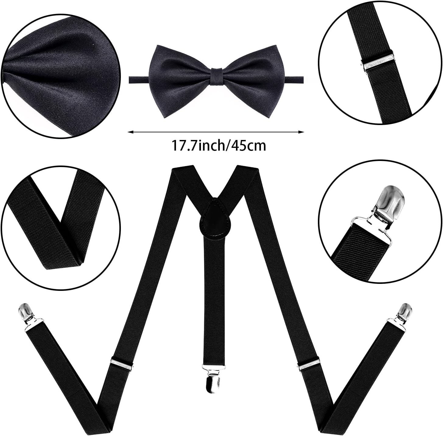 100 Days Grandpa Costume - Old Man Accessories Set