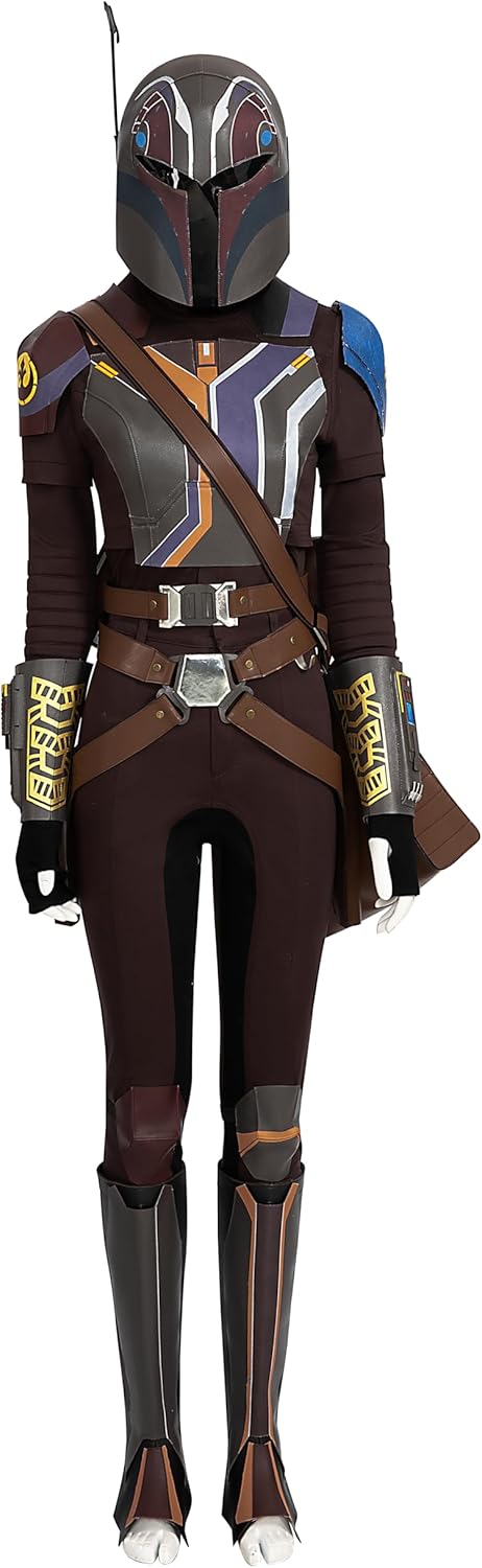 Deluxe Ghost Armor Halloween Costume for Women