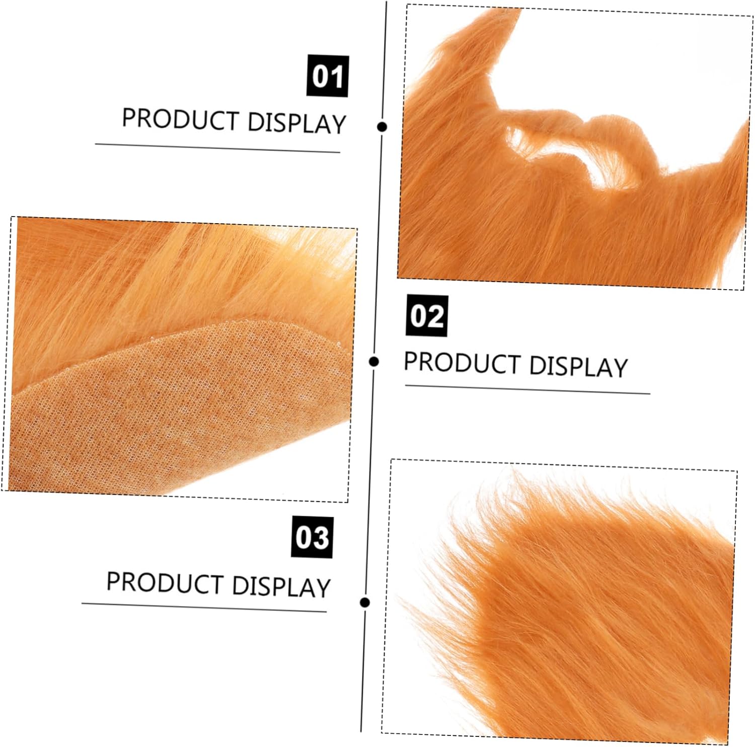Gatuida Elastic Fake Facial Hair Beards