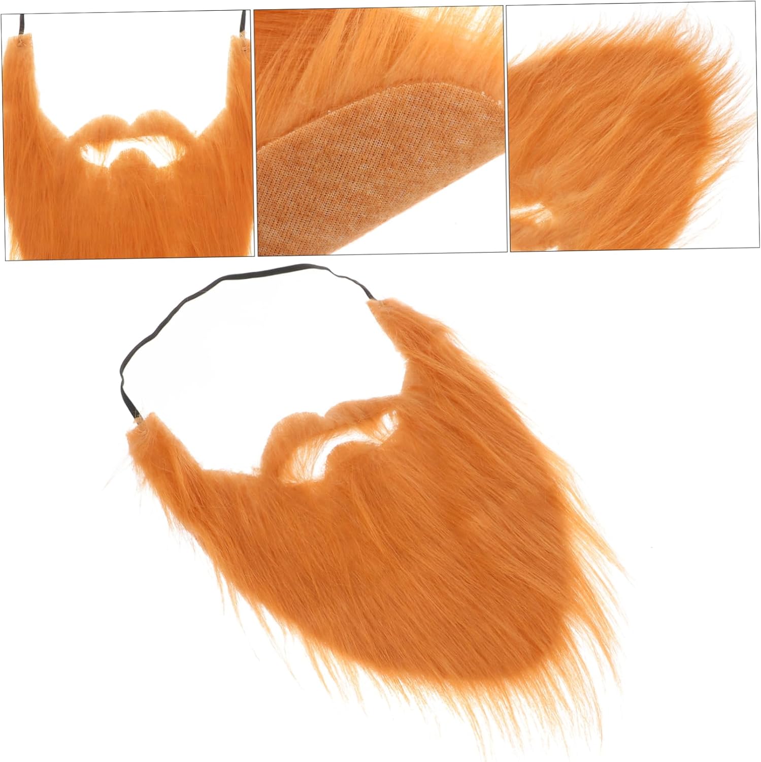 2Pcs costume beard fake mustache