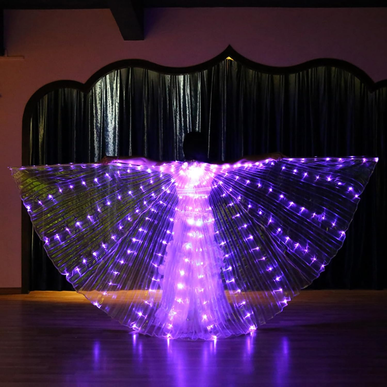 FUN ELEGANT LED WINGS FOR BELLY DANCE